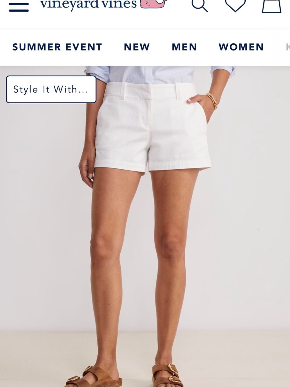 Vineyard Vines New 5 in. Everday Shorts size 14